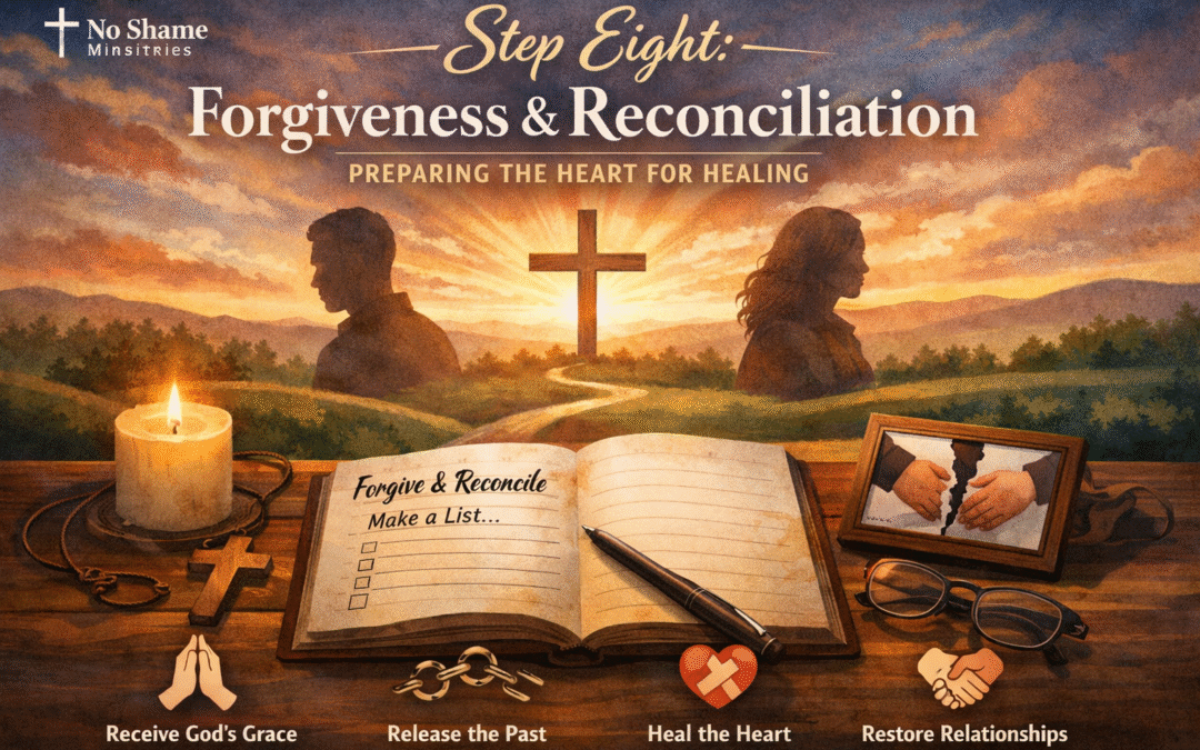 No Shame 12 Steps Program – Step 8